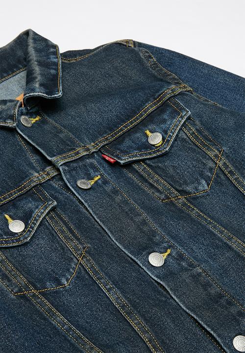 Levi’s® - Levi's boys denim trucker jacket - blue