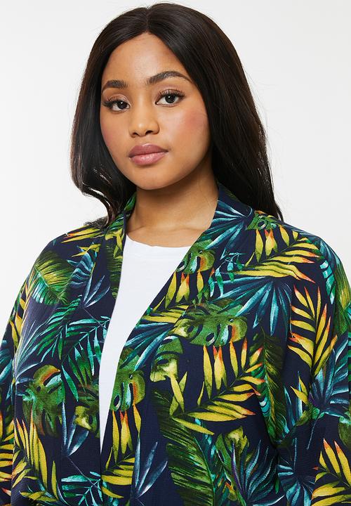 edit Plus - Wide sleeve kimono - multi 