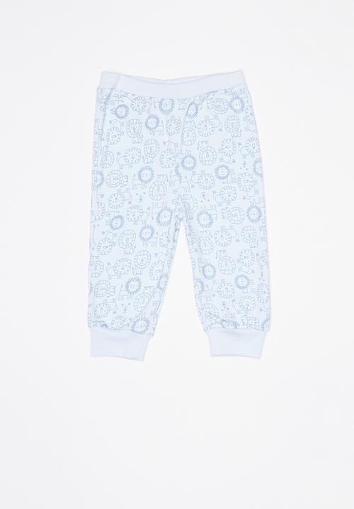 Baby Corner - Baby boys 2 pack leggings - blue