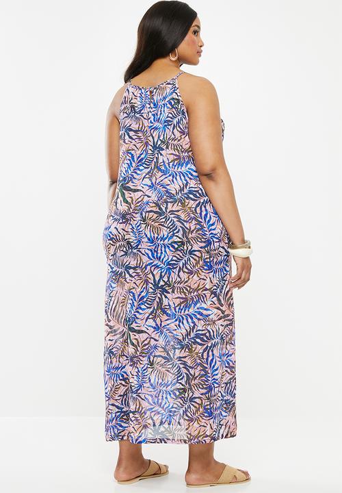 Superbalist - Halter swim cover up - multi