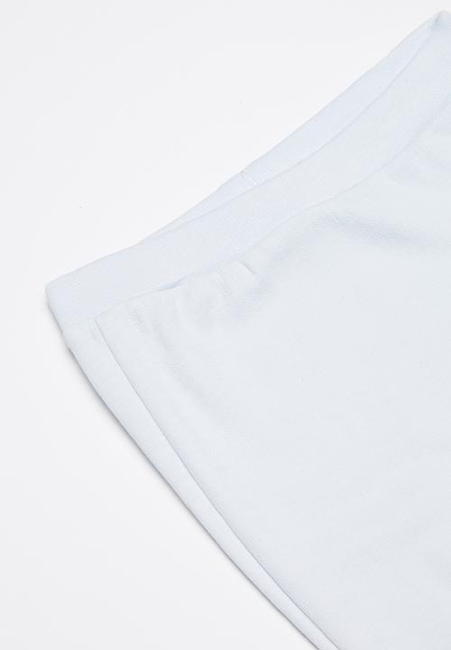 Baby Corner - Baby boys 2 pack footed leggings - blue & white 