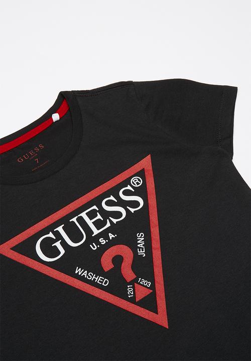 GUESS - Short sleeve core tee - black