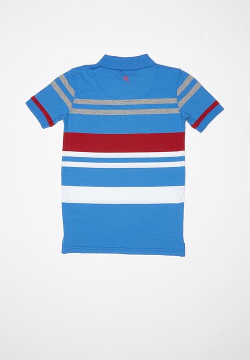 SOVIET - Boys y/dye golfer - multi