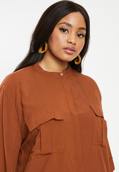 Superbalist - Utility blouse - rust