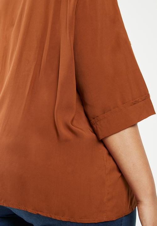 Superbalist - Utility blouse - rust