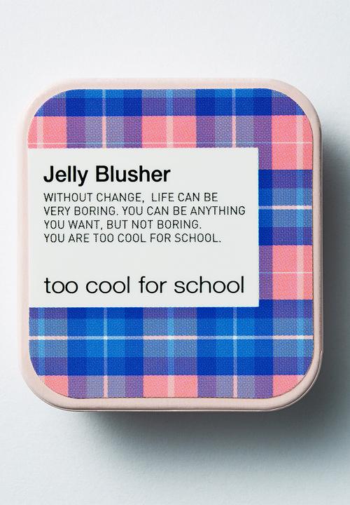 Too Cool For School - Check jelly blusher #1 Strawberry Chou