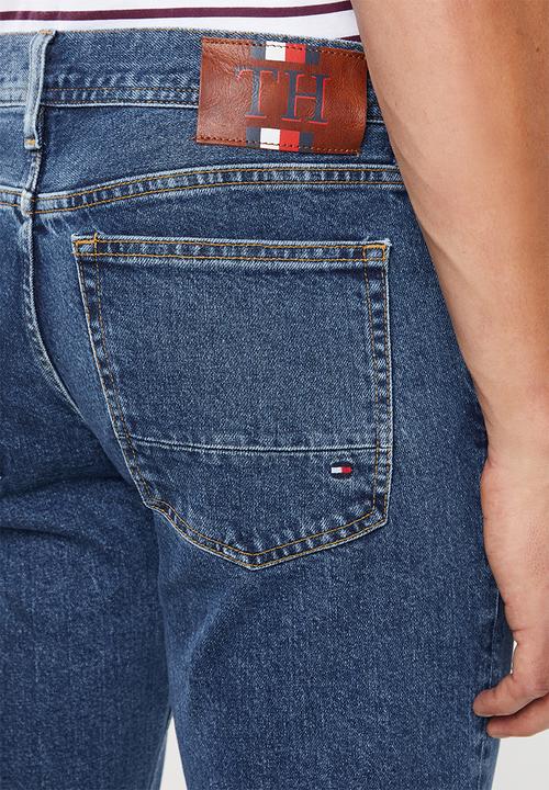 Tommy Hilfiger - Regular mercer straight leg jeans - blue