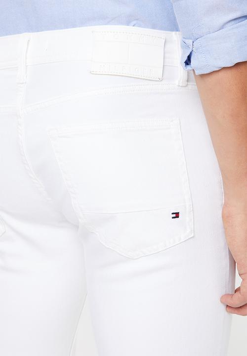 Tommy Hilfiger - Denton straight leg jeans - white