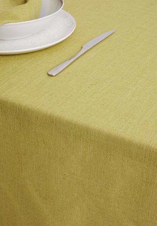 Hertex Haus - Seek table cloth - celery (140x180)