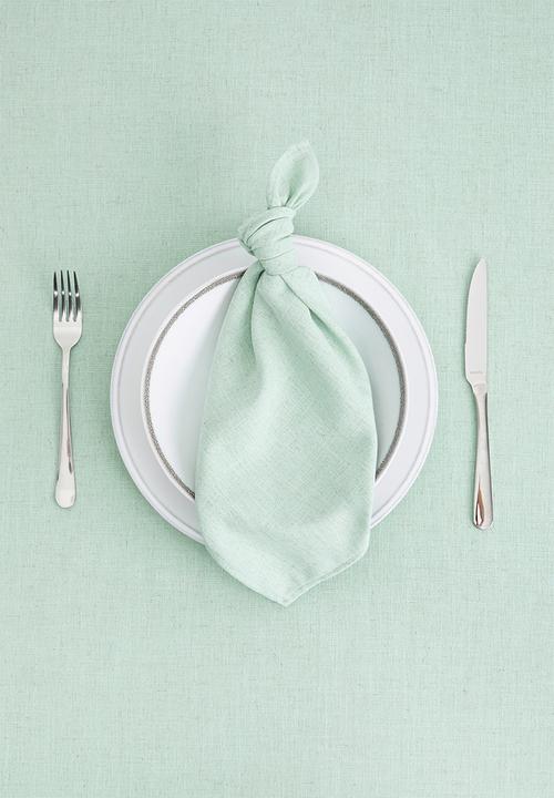 Hertex Haus - Seek napkin set of 2 - sky (40x40)