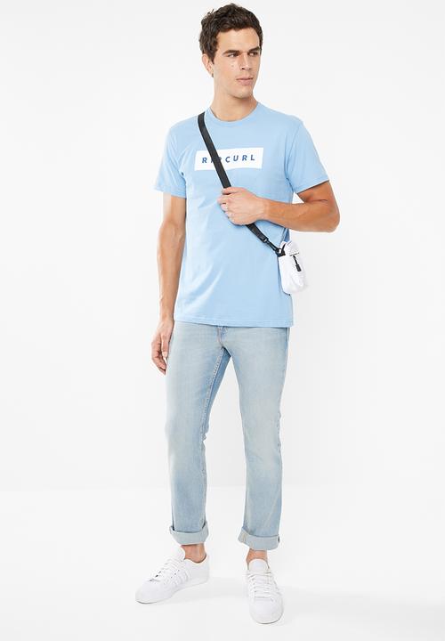 Rip Curl - Boxed rip short sleeve tee - blue