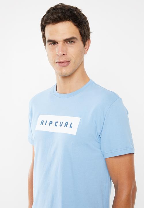 Rip Curl - Boxed rip short sleeve tee - blue