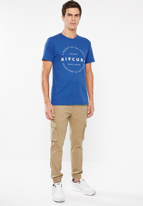 Rip Curl - Mission short sleeve tee - blue