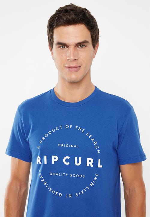 Rip Curl - Mission short sleeve tee - blue