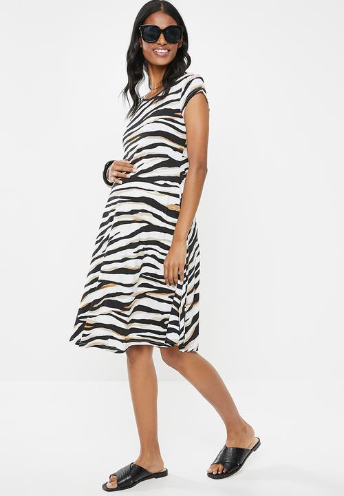 edit Maternity - Maternity Fit and flare dress - multi