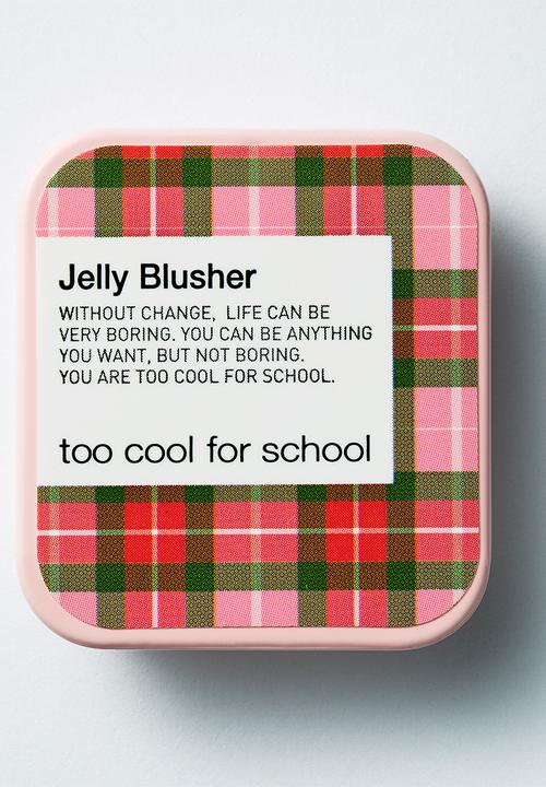 Too Cool For School - Check jelly blusher #3 Peach Nectar