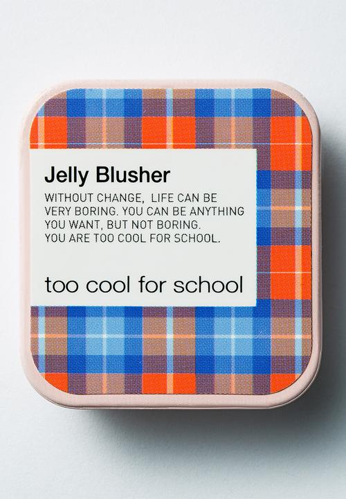 Too Cool For School - Check jelly blusher #5 Apple Red