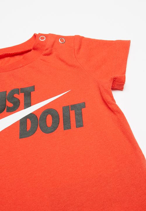 Nike - Baby knit romper - red
