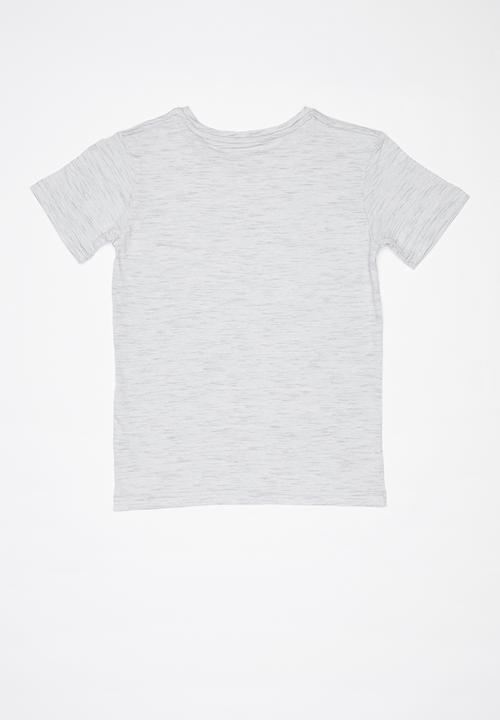 Quiksilver - Radio song short sleeve T-shirt - grey