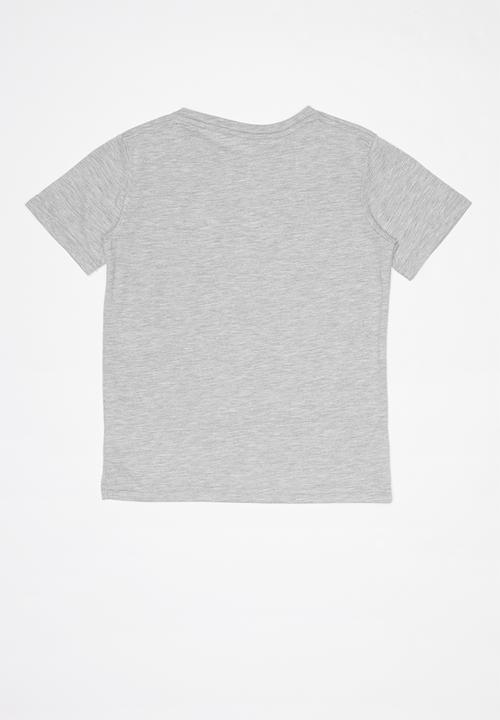 Quiksilver - Wise and vice short sleeve tee - grey