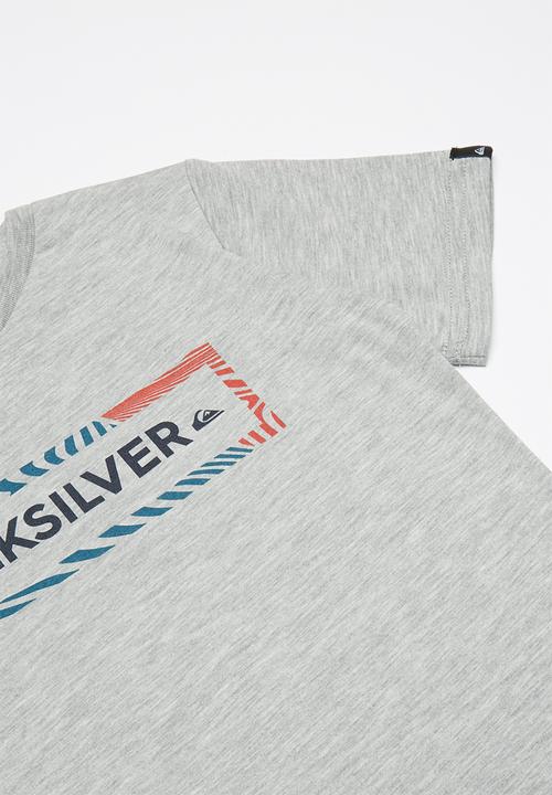 Quiksilver - Wise and vice short sleeve tee - grey