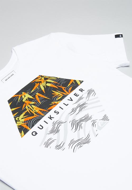 Quiksilver - Bamboo breakfast boy short sleeve tee - white