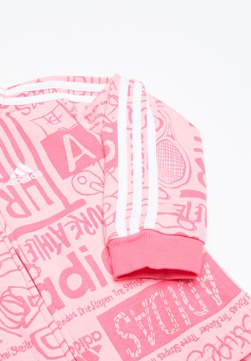 adidas Originals - I graph fz hd- pink & white