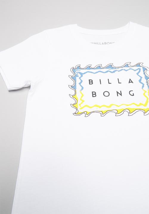 Billabong  - Diecut fill tee - white