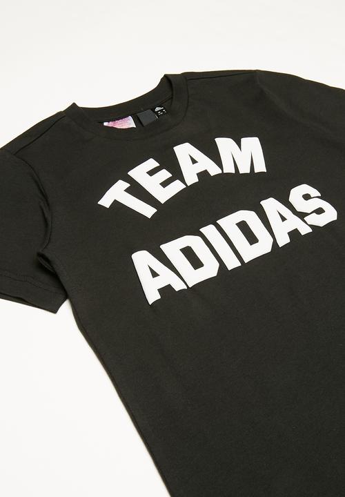 adidas Performance - Varsity tee - black