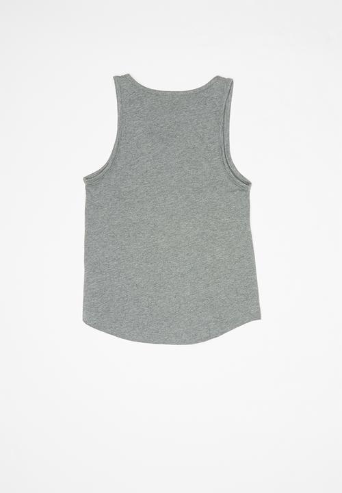 Billabong  - Making waves singlet - grey 