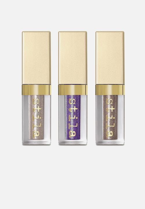 Stila - The highest realm glitter & glow liquid eye shadow trio set - limited edition
