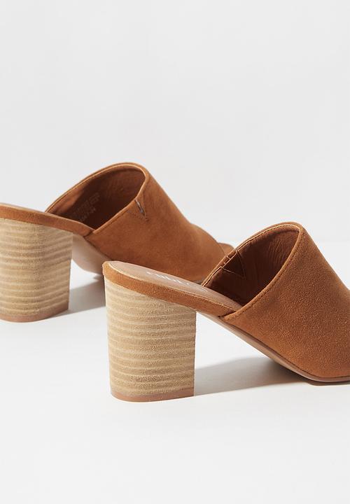 Cotton On - Colette heeled mule - tan
