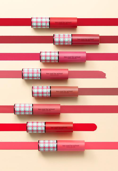 Too Cool For School - Check creamy blaster tint #10 Crimson Brick