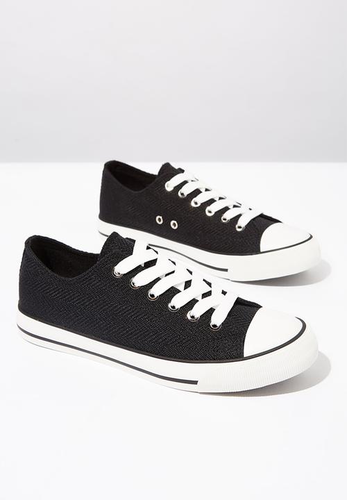 Cotton On - Jodi low rise sneaker 1 - black