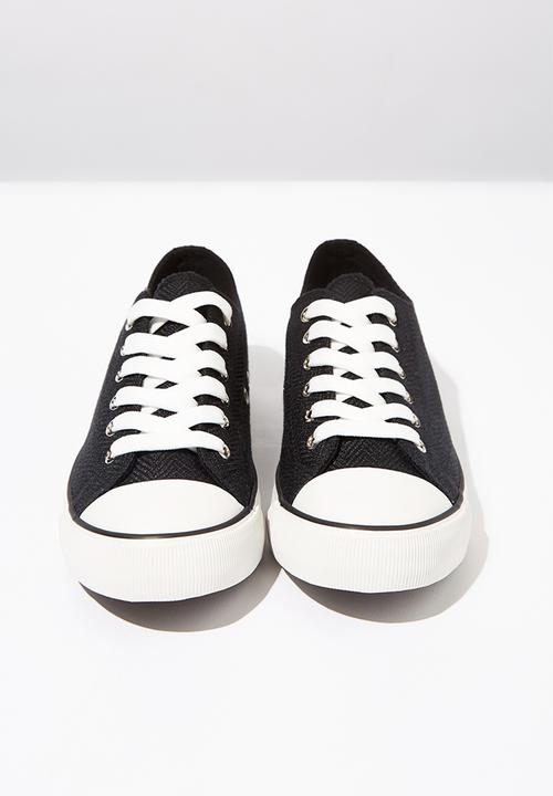 Cotton On - Jodi low rise sneaker 1 - black