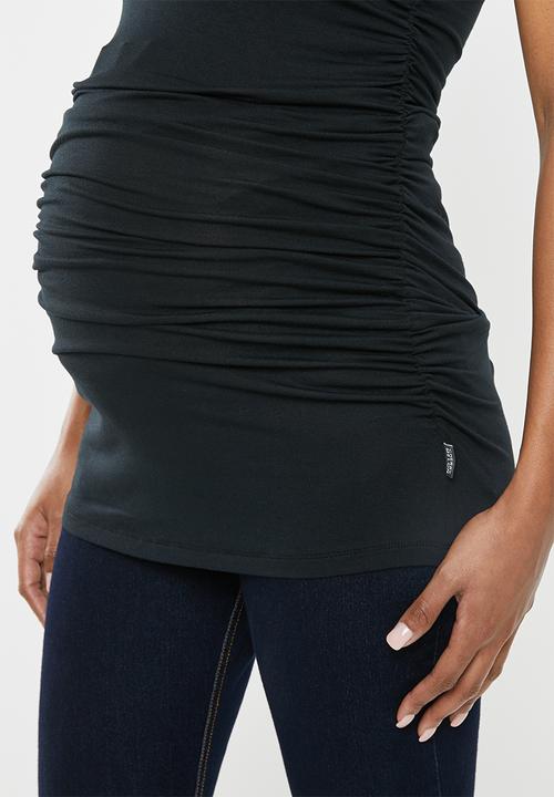 Cherry Melon - Maternity Every day tank top - black