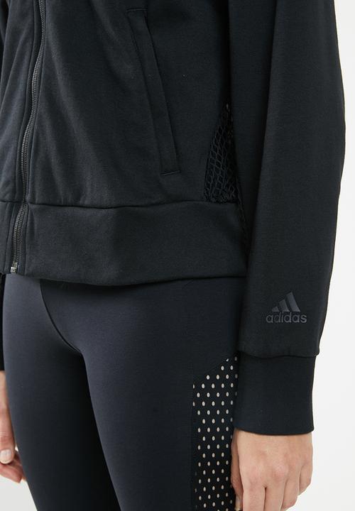adidas - ID mesh bomb jacket - black