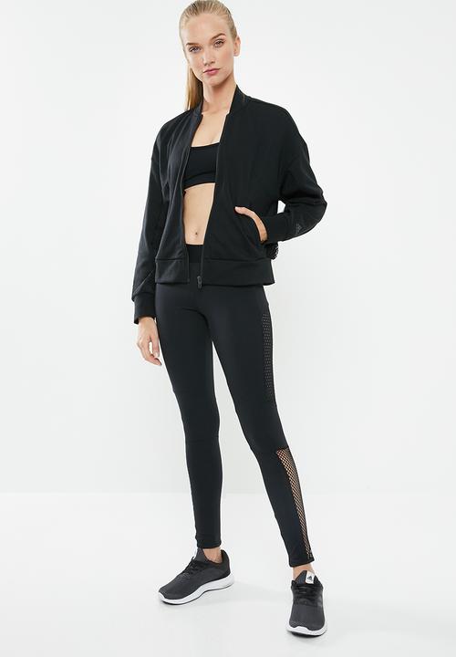 adidas - ID mesh bomb jacket - black