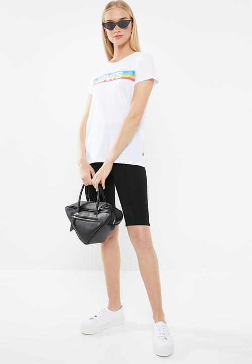Levi’s® - The perfect tee colourful stripe - white