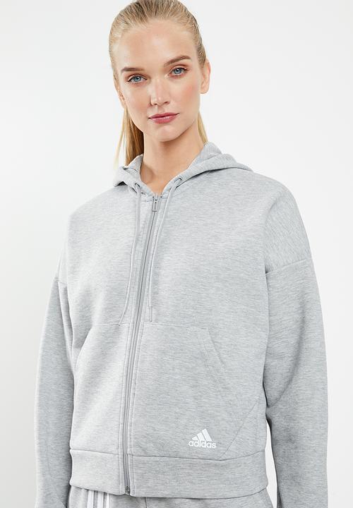 adidas - Must haves 3-stripes hoodie - grey