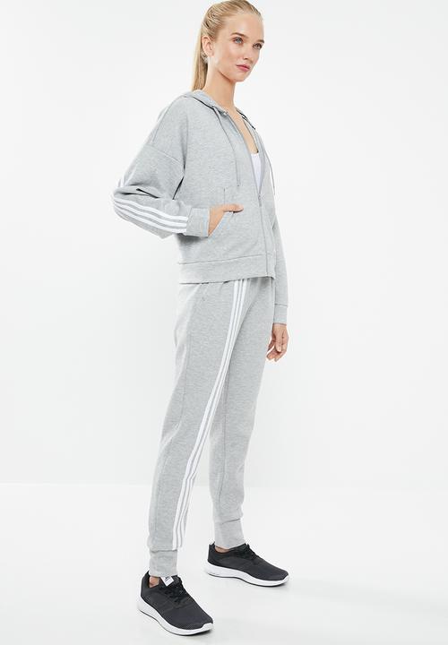 adidas - Must haves 3-stripes hoodie - grey