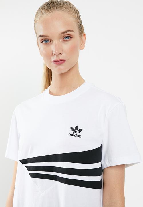 adidas Originals - Originals short sleeve tee - white & black