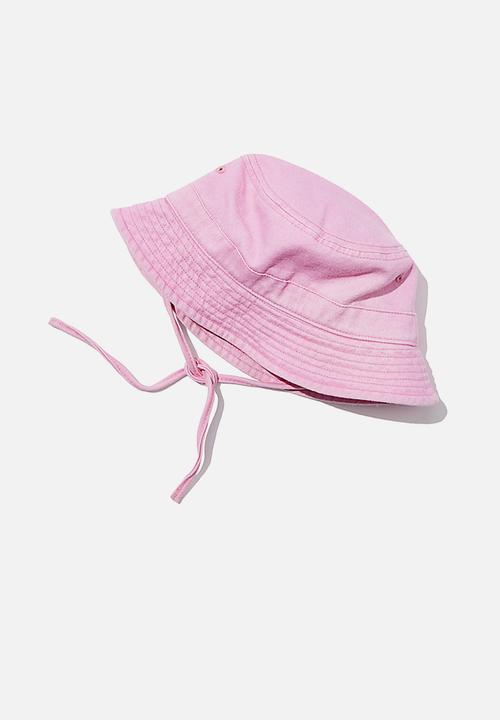 Cotton On - Kids bucket hat - pink