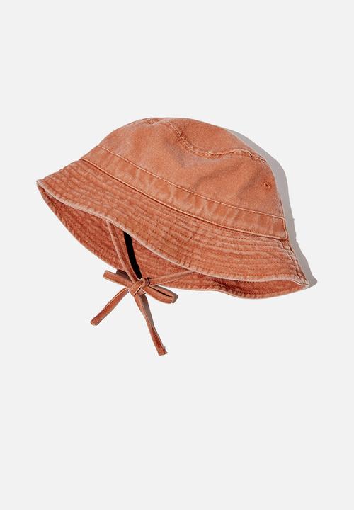 Cotton On - Kids bucket hat - orange