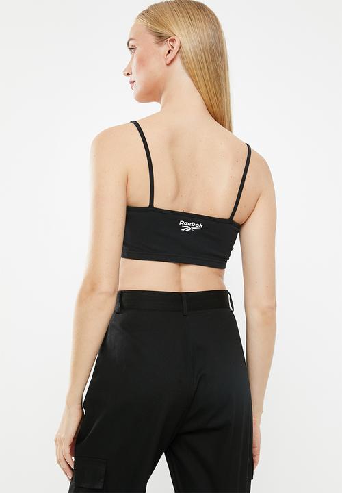 Reebok - Classics big logo bra - black