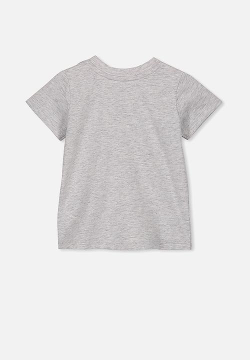 Cotton On - Jamie short sleeve tee - grey