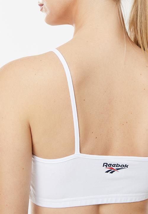 Reebok - Classics big logo bra - white