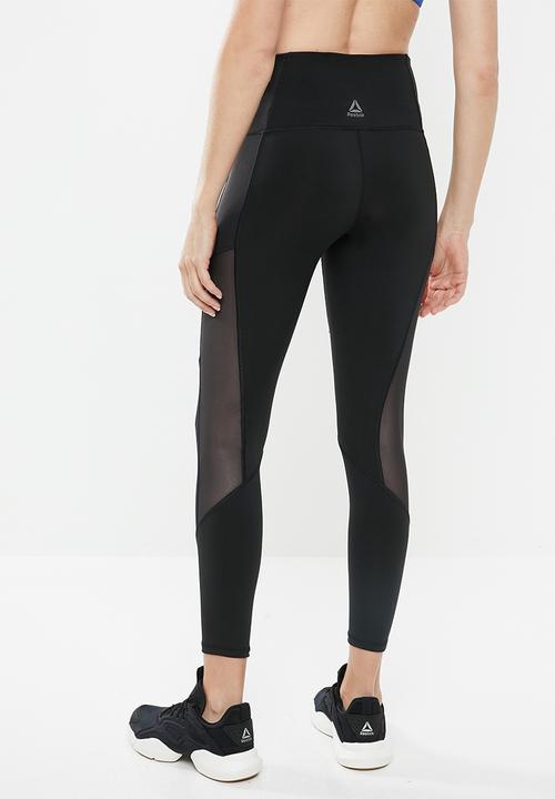 Reebok - Studio mesh tights - black