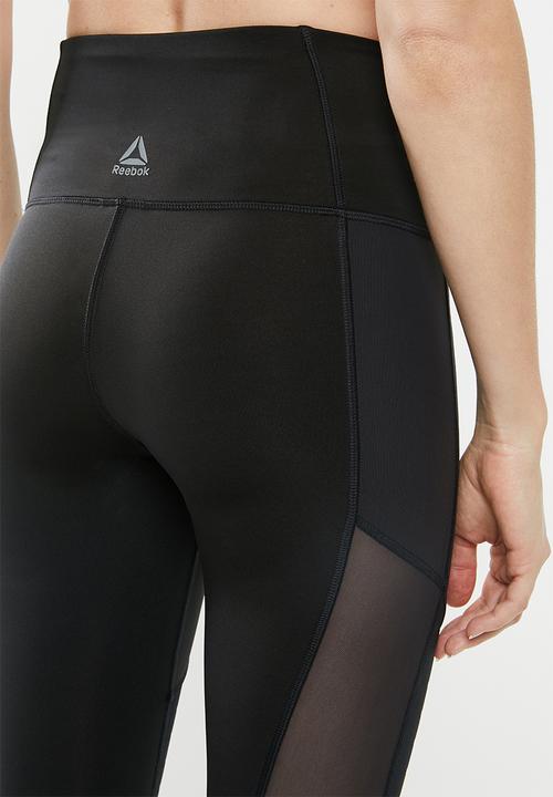 Reebok - Studio mesh tights - black