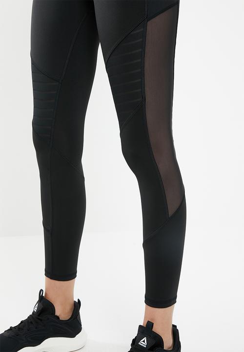 Reebok - Studio mesh tights - black